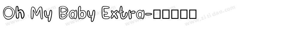 Oh My Baby Extra字体转换